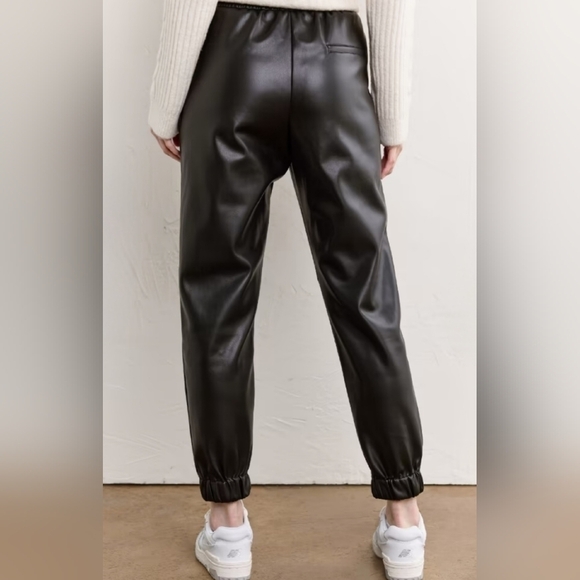 Ci SONO Faux Leather Jogger Pants - Picture 2 of 7